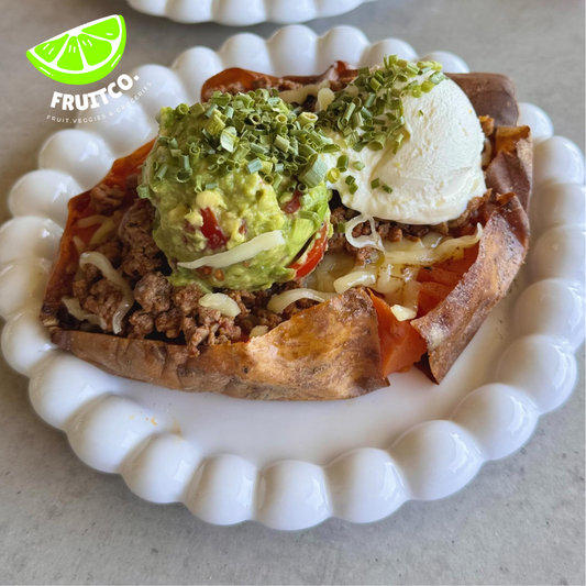 These sweet potato boats have been on repeat in our household!!