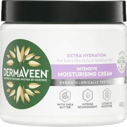 Fruitco Dermaveen Extra Hydration Intensive Moisturising Cream 450g