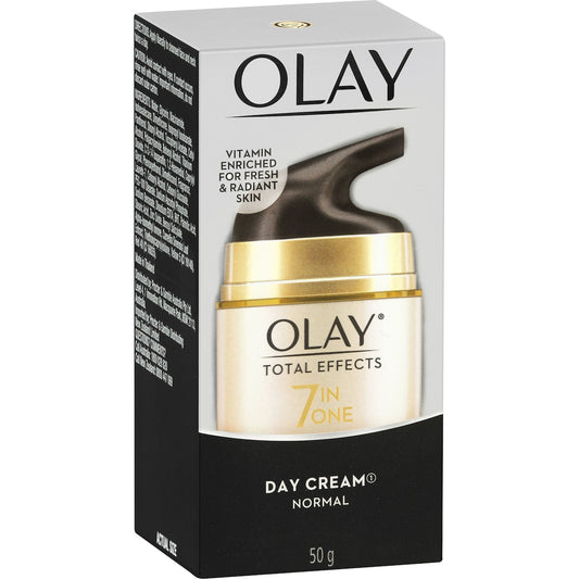 Fruitco Olay Total Effects Face Cream Moisturiser Normal Skin Care 50g