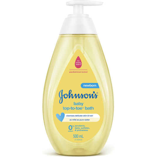 Fruitco Johnson's Top-To-Toe Baby Bath 500ml