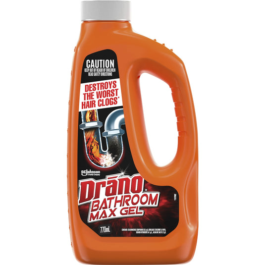 Fruitco Drano Bathroom Max Gel Drain Cleaner 770ml