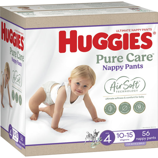 Fruitco Huggies Ultimate Nappy Pants Size 4 (10-15kg) 56 Pack