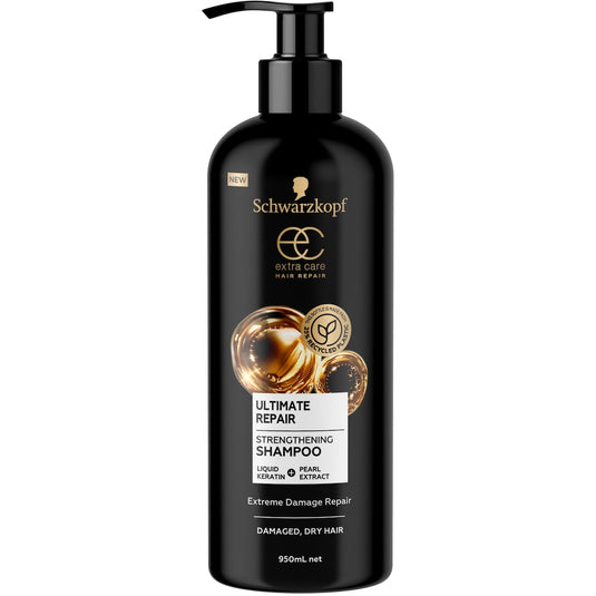 Fruitco Schwarzkopf Extra Care Ultimate Repair Shampoo For Damaged Hair 950mL