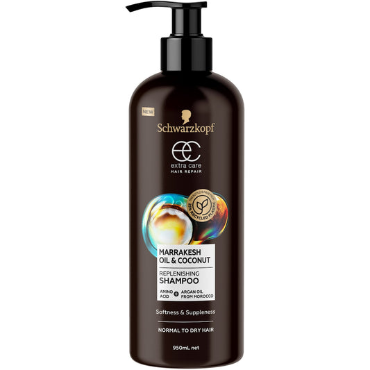 Fruitco Schwarzkopf Extra Care Soft Shampoo Marrakesh Oil For Dry Hair 950mL