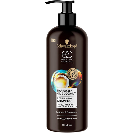 Fruitco Schwarzkopf Extra Care Soft Shampoo Marrakesh Oil For Dry Hair 950mL