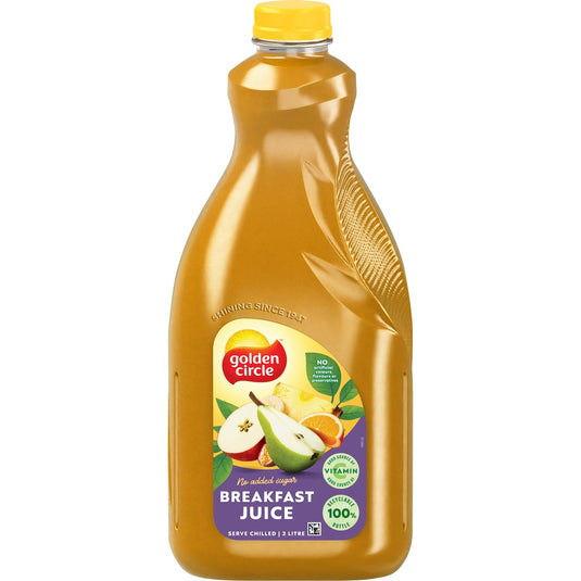 Fruitco Golden Circle Breakfast Juice No Added Sugar Pineapple Fruit Juice 2l