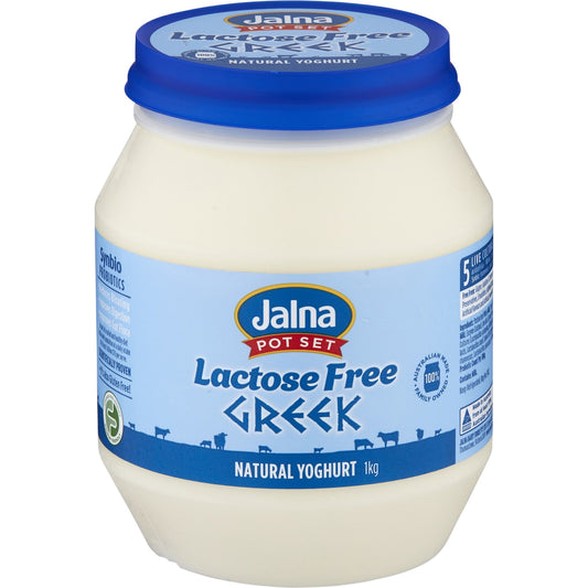 Fruitco Jalna Lactose Free Greek Yoghurt 1kg
