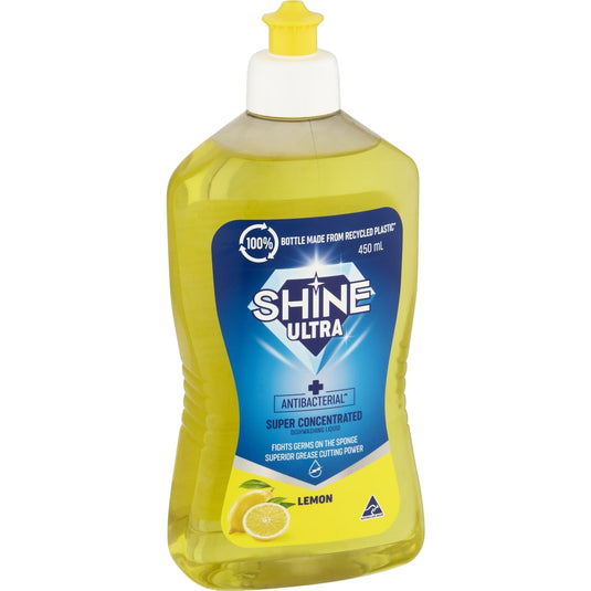 Fruitco Shine Ultra Dishwashing Liquid Lemon 450 Ml