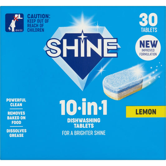 Fruitco Shine Dishwashing Tablets 30 Pack