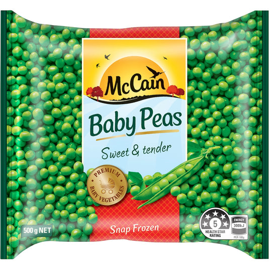 Fruitco McCain Peas Baby 500g