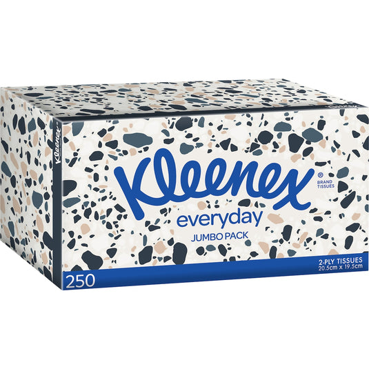 Fruitco Kleenex Everyday 2 Ply Facial Tissues 250 Pack