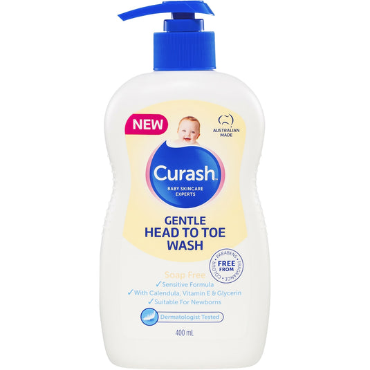 Fruitco Curash Gentle Baby Head to Toe Wash 400ml