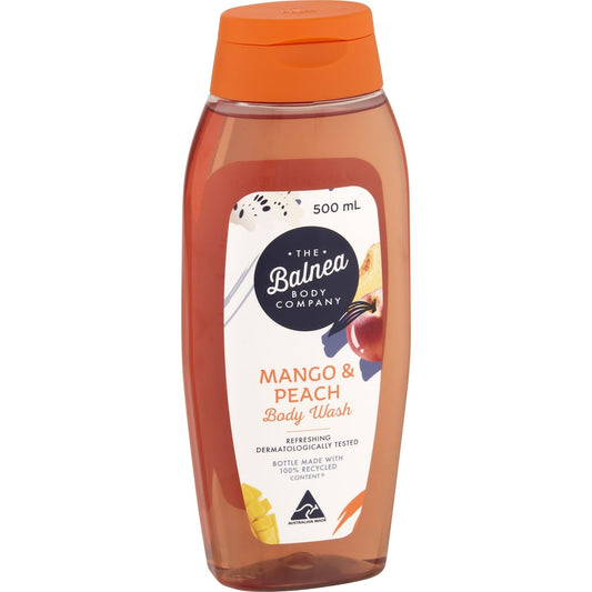 Fruitco Balnea Mango & Peach Body Wash 500ml