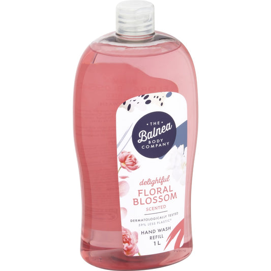 Fruitco The Balnea Body Company Handwash Refill Delightful Floral Blossom 1L