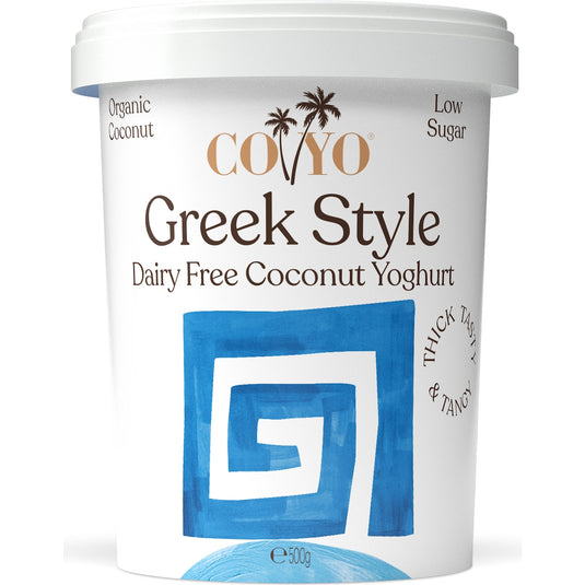 Fruitco Coyo Dairy Free Coconut Yoghurt Low Sugar Greek Style 500g