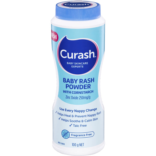 Fruitco Curash Baby Rash Powder With Cornstarch 100g