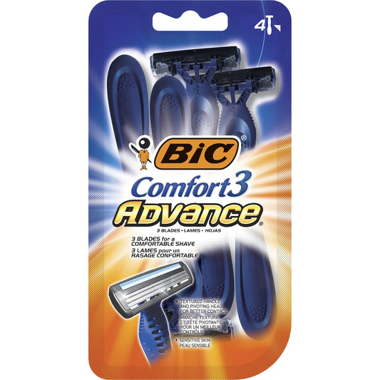 Fruitco BIC Comfort 3 Advance Shaver Comfort 3 Advance 4 pack