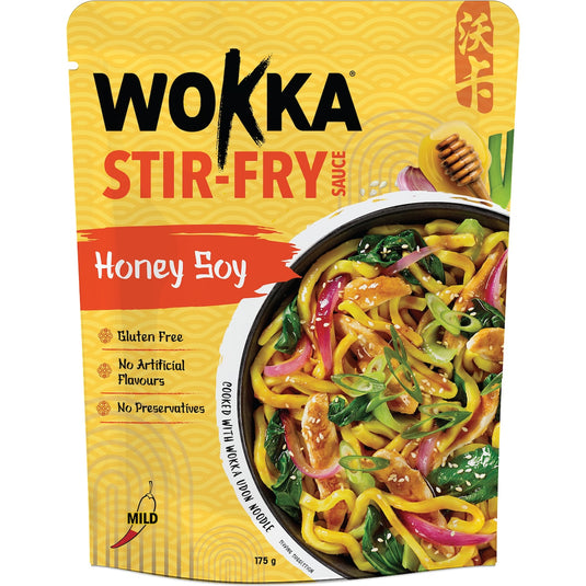 Fruitco Wokka Stir Fry Sauce Honey Soy 175g