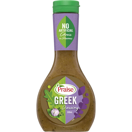 Fruitco Praise Dressings Greek 330ml