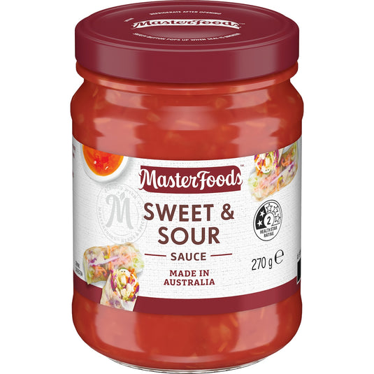 Fruitco MasterFoods Sweet & Sour Sauce 270g