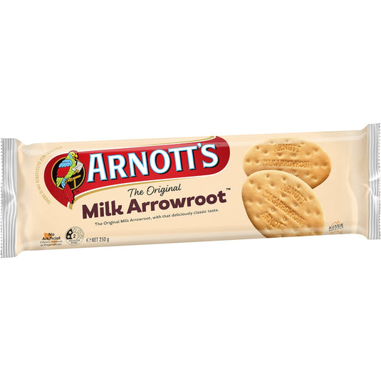 Fruitco Arnott's Milk Arrowroot Plain Biscuits Biscuits 250g