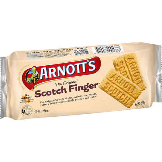 Fruitco Arnott's Scotch Finger Plain Biscuits 250g