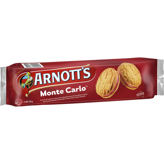 Fruitco Arnott's Monte Carlo Cream Biscuits 250g