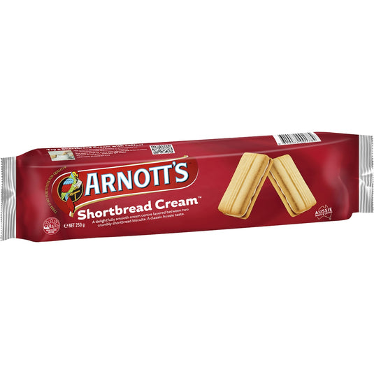 Fruitco Arnott's Shortbread Cream Biscuits 250g