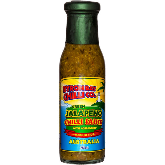Fruitco Byron Bay Chilli Co. Chilli Sauce Green Jalapeno 250ml