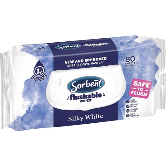 Fruitco Sorbent Clean & Fresh Wipes 80 Pack