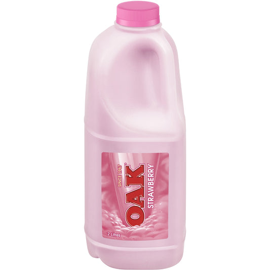 Fruitco OAK Strawberry Flavoured Milk 2L