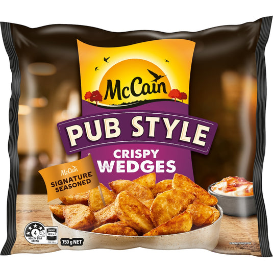 Fruitco McCain Pub Style Potato Wedges 750g
