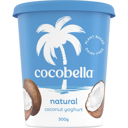 Fruitco Cocobella Dairy Free Coconut Yoghurt Natural 500g