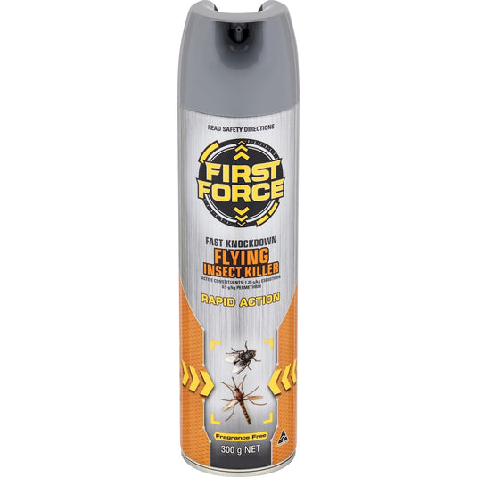 Fruitco First Force Fast Knockdown Flying Insect Killer Spray 300g