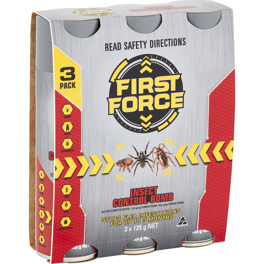 Fruitco First Force Super Strength Insect Control Bomb 3 Pack