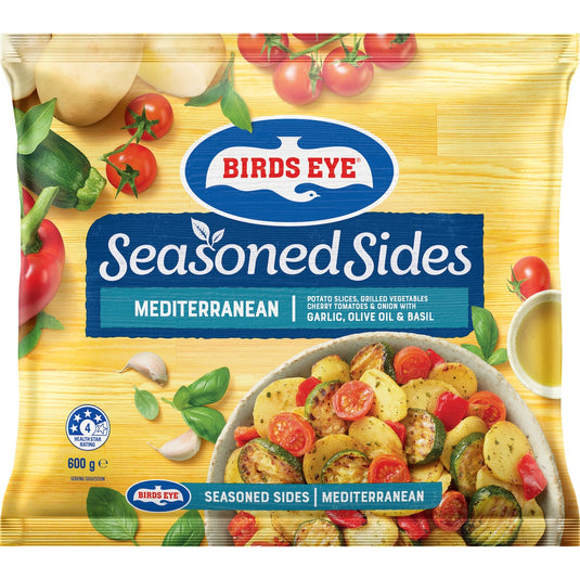 Fruitco Birds Eye Seasoned Potato Vegetables Tomatoes Onion Garlic Basil 600g