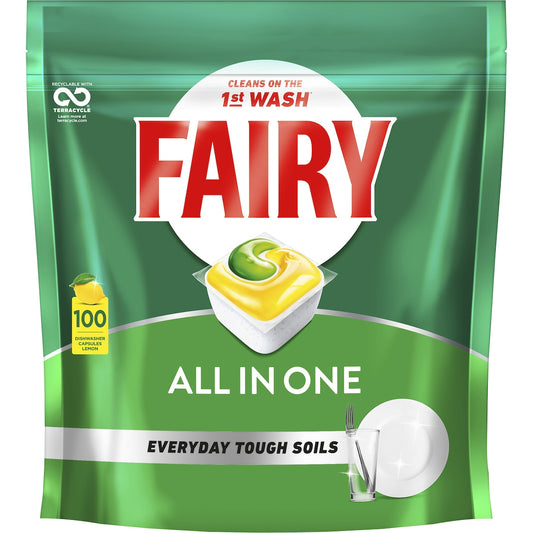 Fruitco Fairy All In One Dishwashing Tablets 100 pack