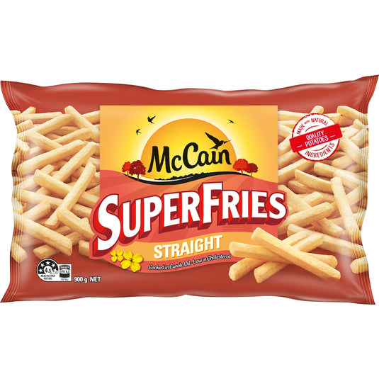 Fruitco McCain Superfries Straight Cut 900g