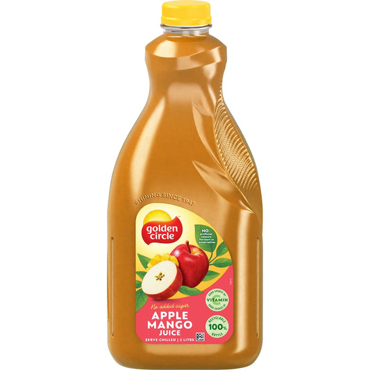 Fruitco Golden Circle Apple & Mango Juice No Added Sugar Fruit Juices 2l