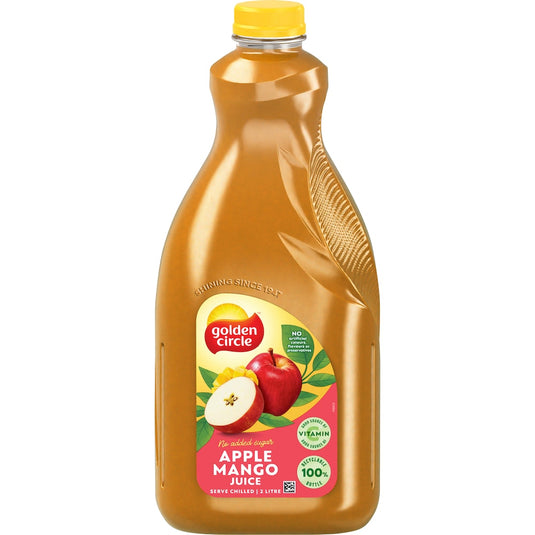 Fruitco Golden Circle Apple & Mango Juice No Added Sugar Fruit Juices 2l