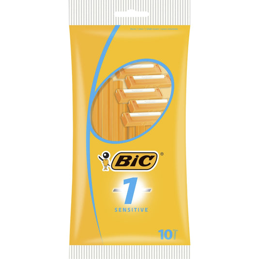 Fruitco BIC 1 Sensitive Disposable Razor 10 Pack