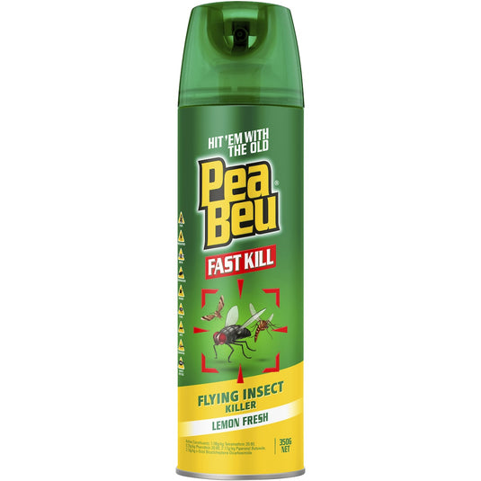 Fruitco Pea Beu Flying Insect Killer Aerosol Spray Lemon 350g