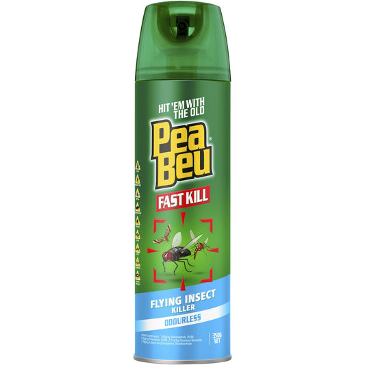 Fruitco Pea Beu Flying Insect Killer Aerosol Spray Odourless 350g