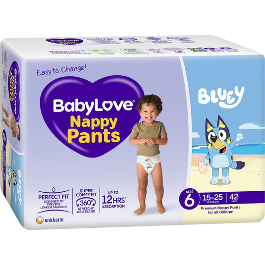 Fruitco Babylove Nappy Pants Size 6 (15-25kg) 42 Pack
