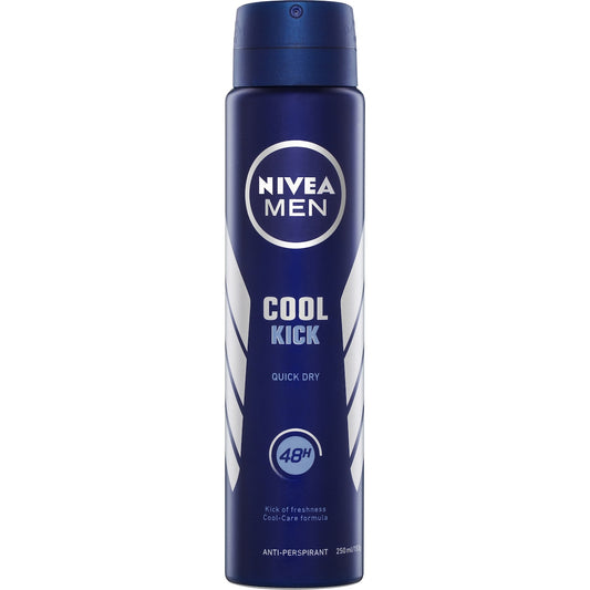 Fruitco Nivea Men Cool Kick Aerosol Antiperspirant Deodorant 250ml