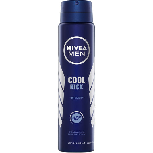 Fruitco Nivea Men Cool Kick Aerosol Antiperspirant Deodorant 250ml