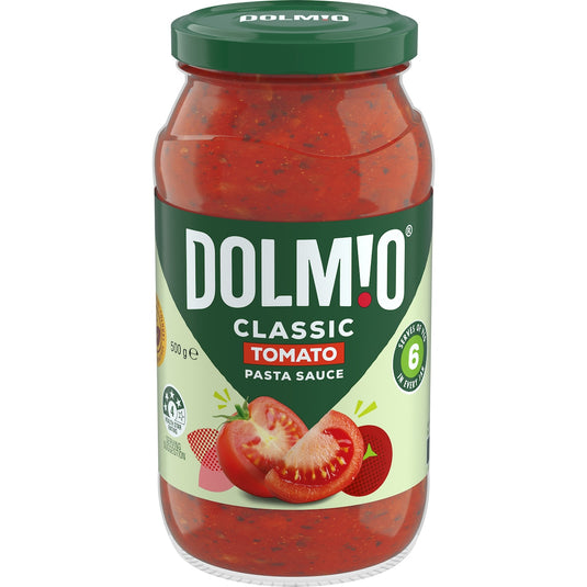 Fruitco Dolmio Traditional Recipe Classic Tomato Pasta Sauce 500g