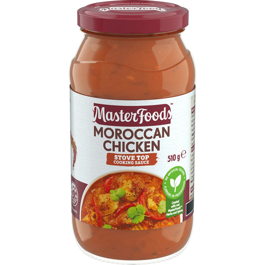 Fruitco MasterFoods Moroccan Chicken Simmer Sauce 510g