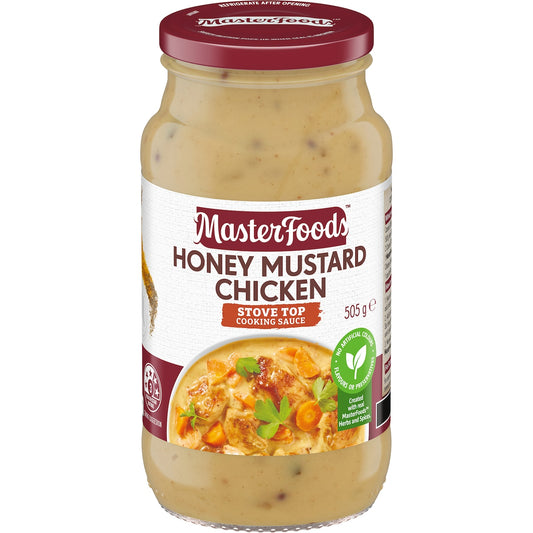 Fruitco MasterFoods Honey Mustard Chicken Cooking Sauce 505g