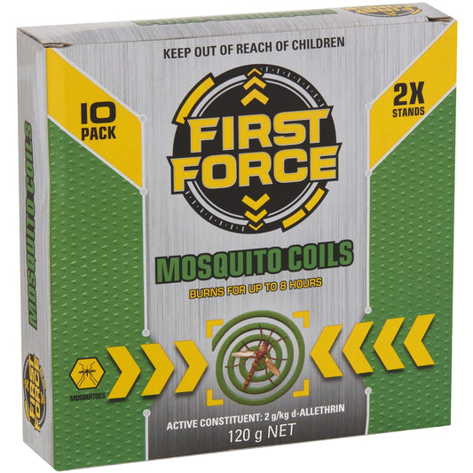 Fruitco First Force Coils Fly & Insect 10 Pack